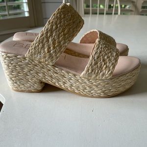 Matisse Raffia sandals